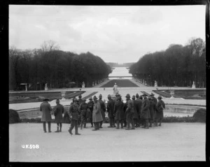 New Zealand soldiers on leave in France after World War I
