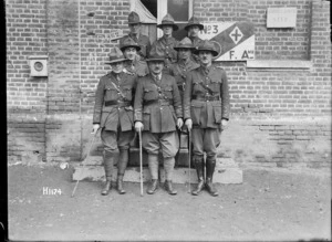 The officers of No. 3 New Zealand Field Ambulance, World War I