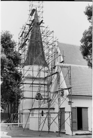 Old St Pauls undergoing restoration