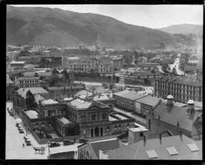 City buildings, Thorndon, Wellington