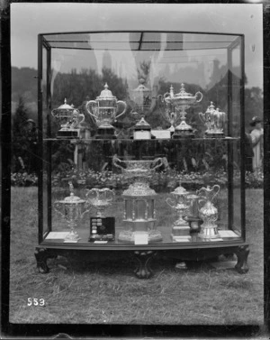 Trophy cabinet at Henley, England