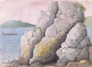 Gold, Charles Emilius 1809-1871 :Wellington Harbour N.Z. [1848-50s]