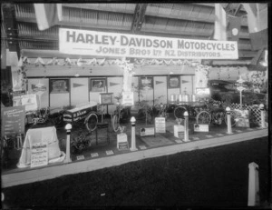 Harley-Davidson motorcycle display