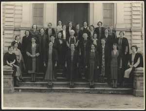 Group photograph of the Staff of Wellington Girls College