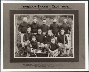 Taylor, W A :Thorndon Hockey Club, 1904