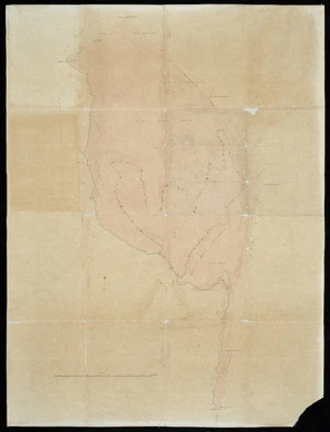 [Tuahiwi - Maori reserve, north of Kaiapoi, ca. 1850?] [ms map]