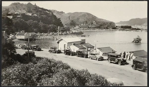 Harbour swimming event at Evans Bay, Wellington