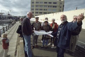 Chaffers development proposals viewed by concerned citizens