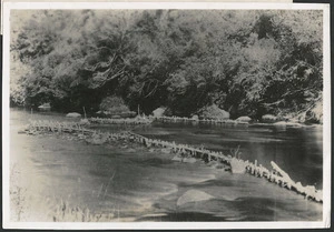 Creator unknown : Photograph of Waingongoro River, Taranaki, taken by J Faris