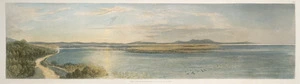 Brees, Samuel Charles, 1810-1865 :The great Wairarapa district and lake. [Engraved by Henry Melville. Drawn by S C Brees. London, 1847].