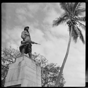 View of the Cenotaph, Noumea, New Caledonia