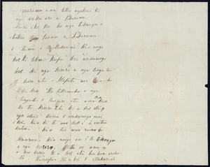 Letter from Wairarapa to McLean