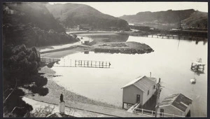 View of the TEAL reclamation, Evans Bay, Wellington