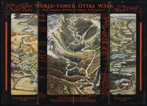 New Zealand Railways. Publicity Branch :World-famed Otira walk; across New Zealand's Southern Alps to the West Coast. / E. M. Lovell-Smith, 1929.