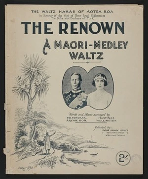 A Maori-medley waltz / words and music arranged by P.H. Tomoana, Archie Don.