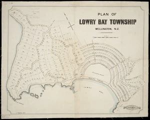 Plan of Lowry Bay township, Wellington, N.Z. / Geo. A. Beere, surveyor.