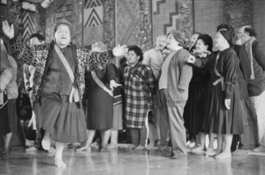 Visitors from the East Coast at opening of Wainuiomata Marae - Photographed by Phil Reid