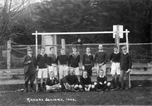 Karori Hockey Club seniors, 1909