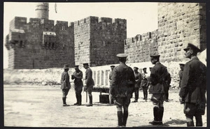 General Chaytor receiving the KCMG, Jerusalem