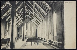 New Zealand post card (carte postale). Maori church Otaki. Photo by Whalley. F.T. series no. 304. 66590 [ca 1908-1914]