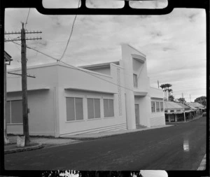 View of unidentified building, Noumea, New Caledonia