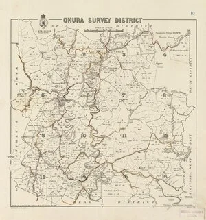 Ohura Survey District [electronic resource] / W.G. Harding, delt., 25.03.'07; additions &c. by W.F. Gordon, Nov., 1909.
