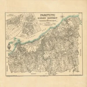 Paritutu Survey District [electronic resource] / H.W. Rickard, delt. October 1930.