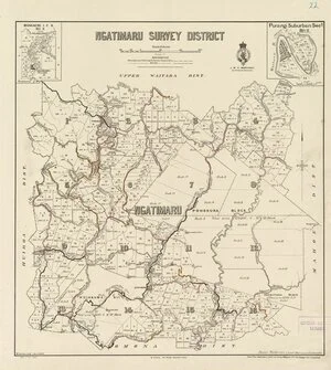 Ngatimaru Survey District [electronic resource] / W. Gordon, delt. Jan. 1904.