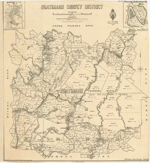Ngatimaru Survey District [electronic resource] / W. Gordon, delt. Jan. 1904.