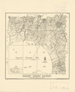 Egmont Survey District [electronic resource] / drawn by L.H. Skelton, January 1934.