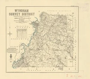 Wyndham Survey District [electronic resource] / drawn by W. Deverell, July 1902.