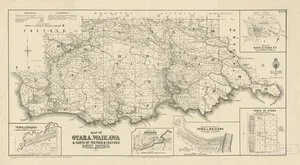 Map of Otara, Waikawa & parts of Toetoes & Tautuka survey districts [electronic resource] / drawn by W. Deverell, April 1899, additions to Septr. 1929 ; A.J. Wicks, chief draughtsman.