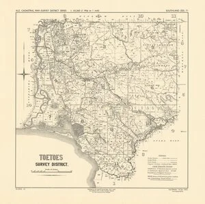 Toetoes Survey District [electronic resource].