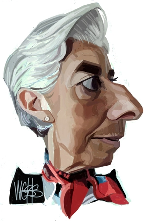 Webb, Murray, 1947- :Christine Lagarde. 12 June 2011