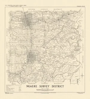 Ngaere Survey District [electronic resource] / J.F. Berry, delt. Sept. 1937.