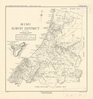 Mimi Survey District [electronic resource] / drawn by Fred Coleman.