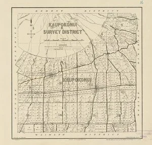 Kaupokonui Survey District [electronic resource] / W. Gordon, del. 1893 & 1903.