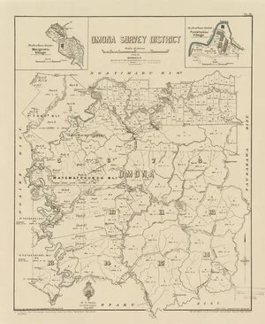 Omona Survey District [electronic resource] / W. Gordon, del. Dec. 1903 ; John Cook Chief Surveyor Taranaki.