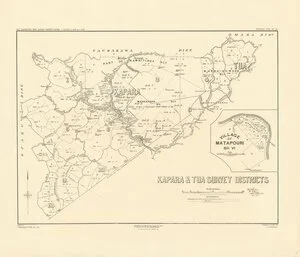Kapara & Tua Survey Districts [electronic resource].
