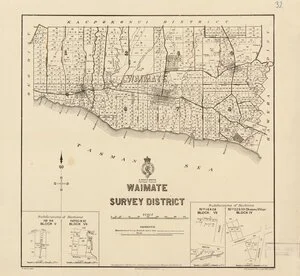 Waimate Survey District [electronic resource] / W. Gordon, delt.