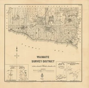 Waimate Survey District [electronic resource] / W. Gordon, del., New Plymouth, Nov. 1903.
