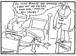 Bromhead, Peter, 1933- :National's superannuation. 7 October 1976.