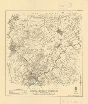 Oroua Survey District [electronic resource].