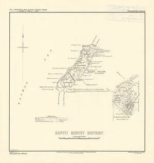 Kapiti Survey District [electronic resource] / H.J.W. Mason, delt.