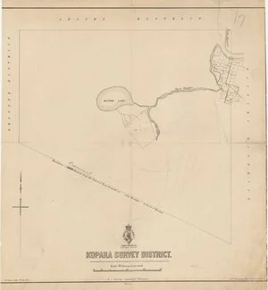 Kopara Survey District [electronic resource] / J.M. Kemp, litho.