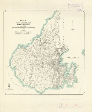 Map of the Port Nicholson Survey District [electronic resource].
