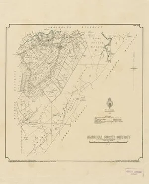 Rimutaka Survey District [electronic resource] / H. Armstrong delt. ; additions by W. Bardsley.