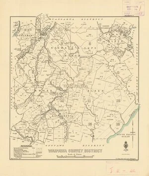 Waipawa Survey District [electronic resource] / May Lawson, delt.