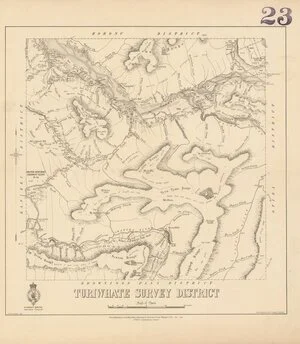 Turiwhate Survey District [electronic resource] / G.N. Sturtevant, delt.