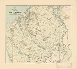 Totara Survey District [electronic resource] / drawn by G.P. Wilson, May 1897.